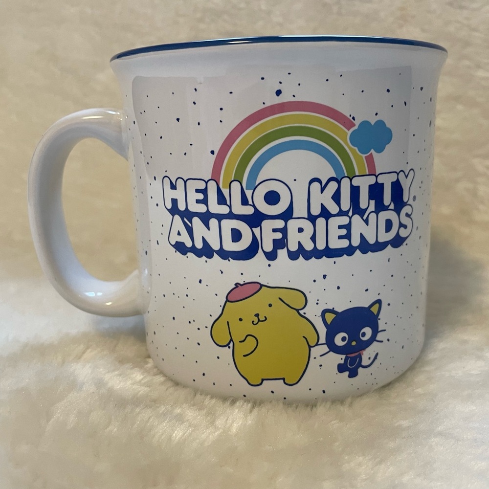 NEW HELLO KITTY & FRIENDS Ceramic Camper 20oz COFFEE TEA MUG
